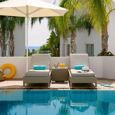 Dazzling Akame 3 Bedrooms Beachfront Private Outdoor Pool Furished Sun Terrace Ellinon Protaras